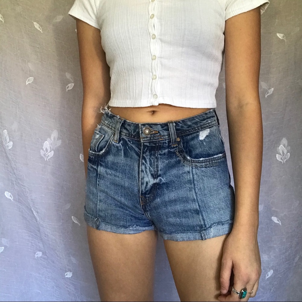 ZARA denim shorts